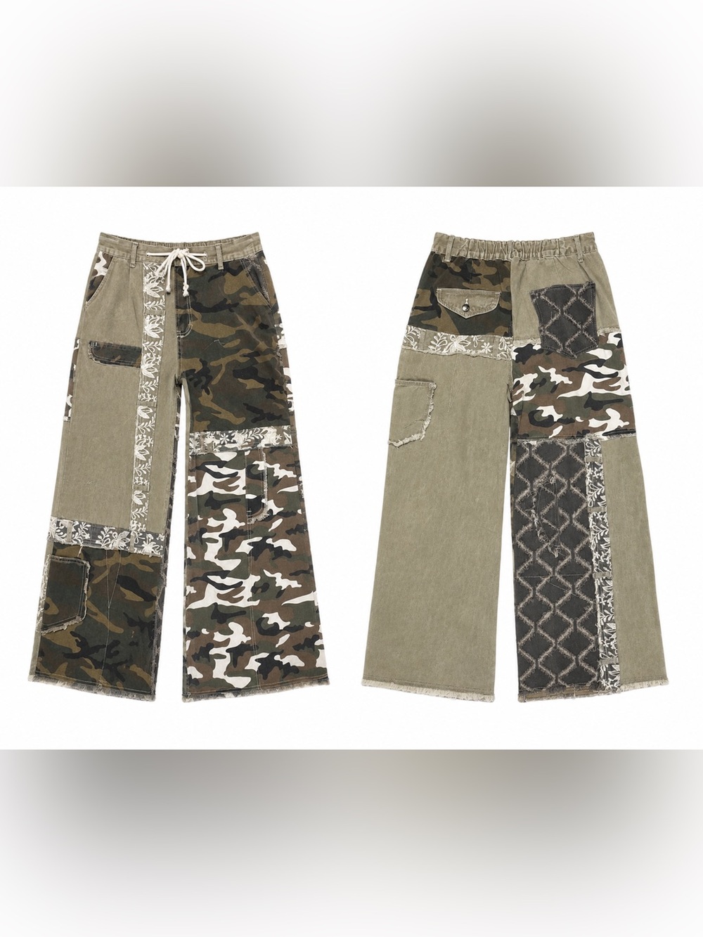 POL Patchwork Camo Wide Leg Pants
Size Small | New - Picture 2 of 4